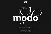 Modo – Modern Sans Serif Typeface, a Sans Serif Font by VP Fonts (Thumbnail 1 of 29)