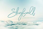 Night Flight Marker Brush Font, a Script Font by Cruzine (Thumbnail 3 of 7)