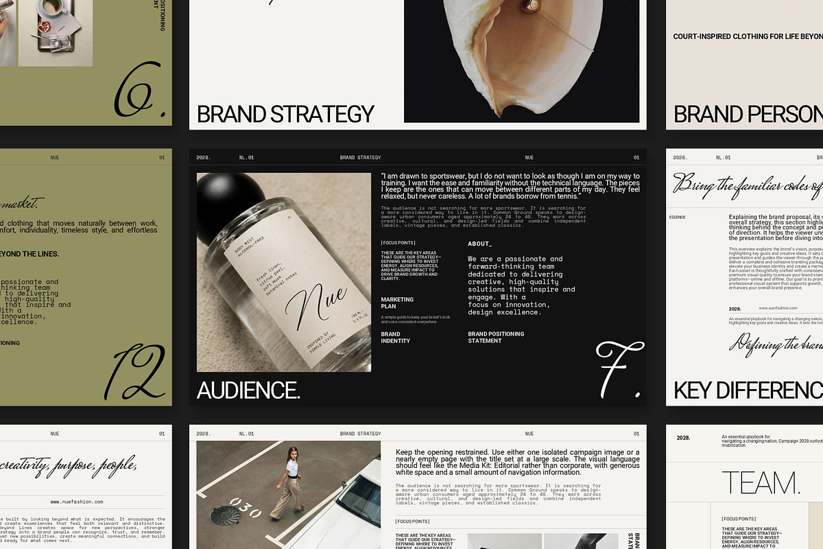 Brand Strategy Presentation Template, a Presentation Template by GoldenPixelStudio (Photo 5 of 10)