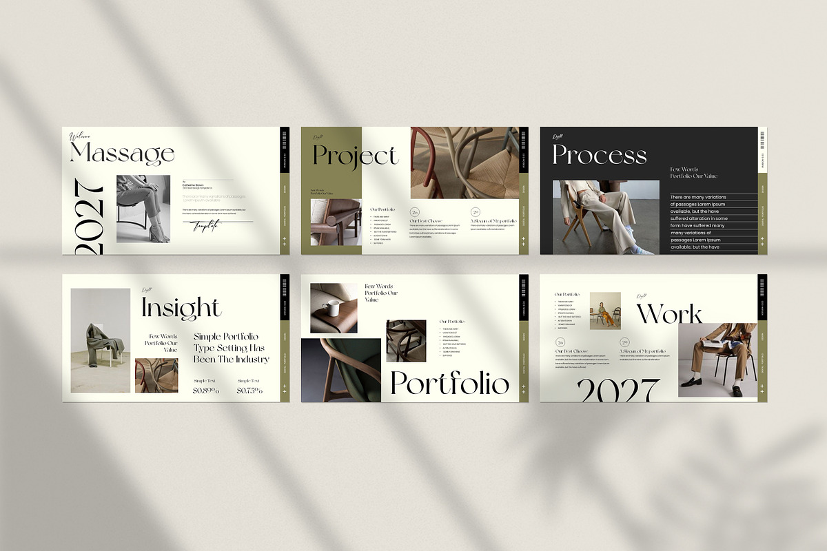 Portfolio Presentation Template, a Presentation Template by Creative-Work (Photo 6 of 10)