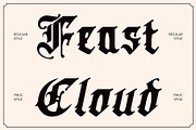 CS Morstan Drawn, a Blackletter Font by Craft Supply Co. (Thumbnail 4 of 8)