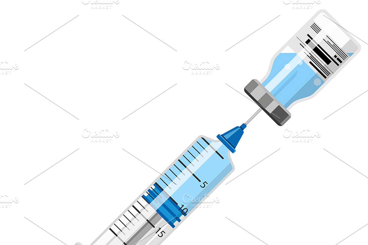 Vaccination Concepts with Syringe, a Healthcare Illustration by TAlex (Photo 5 of 6)