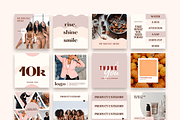 Feminine Instagram Templates, a Social Media Template by Kseniia_Design (Thumbnail 12 of 12)