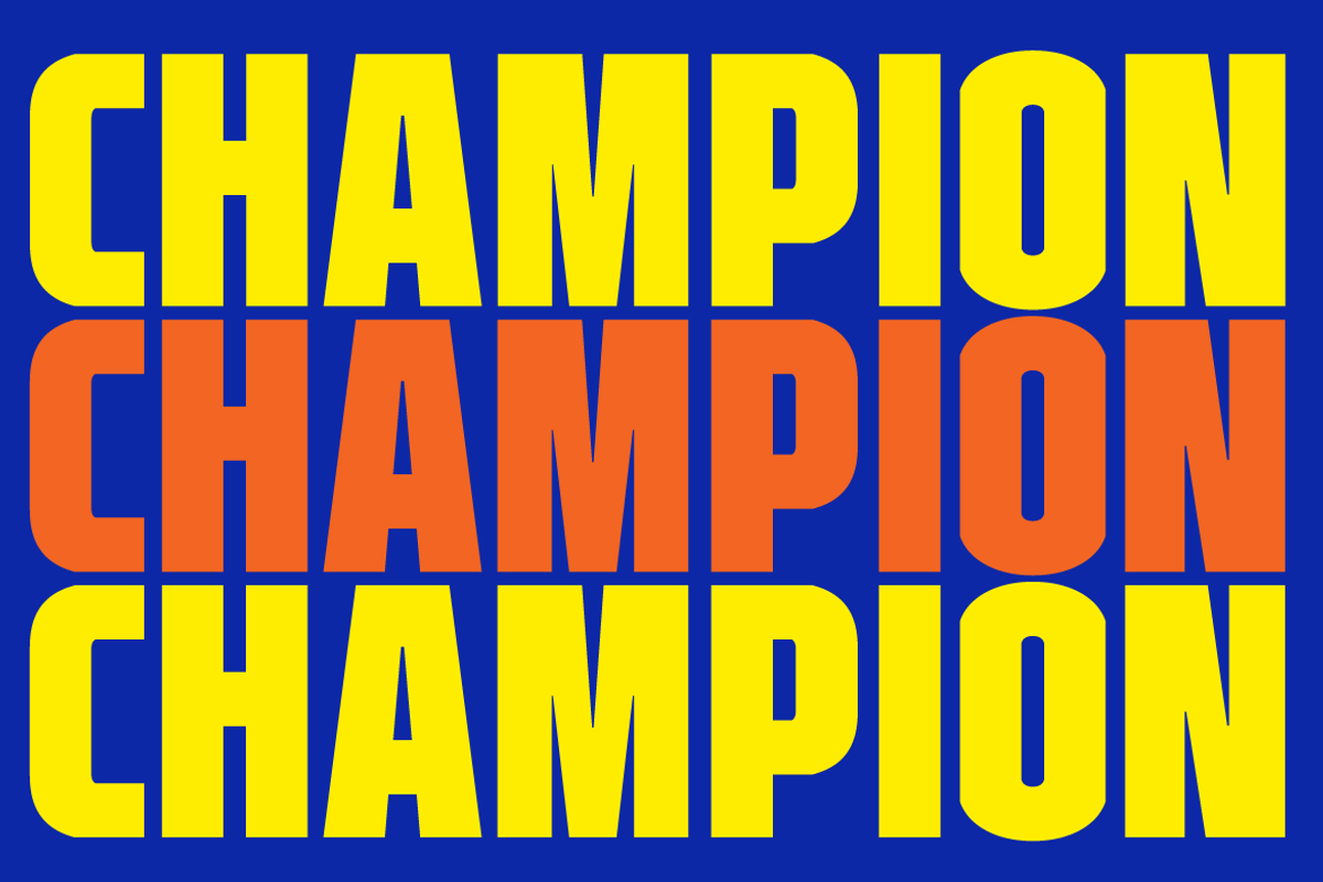 Batforge Athletics - College Font, a Sans Serif Font by Roams Type (Photo 6 of 6)