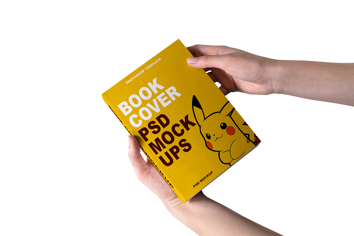Book Cover Mockup, a Books & Magazine Mockup by mockupbuys (Photo 30 of 38)