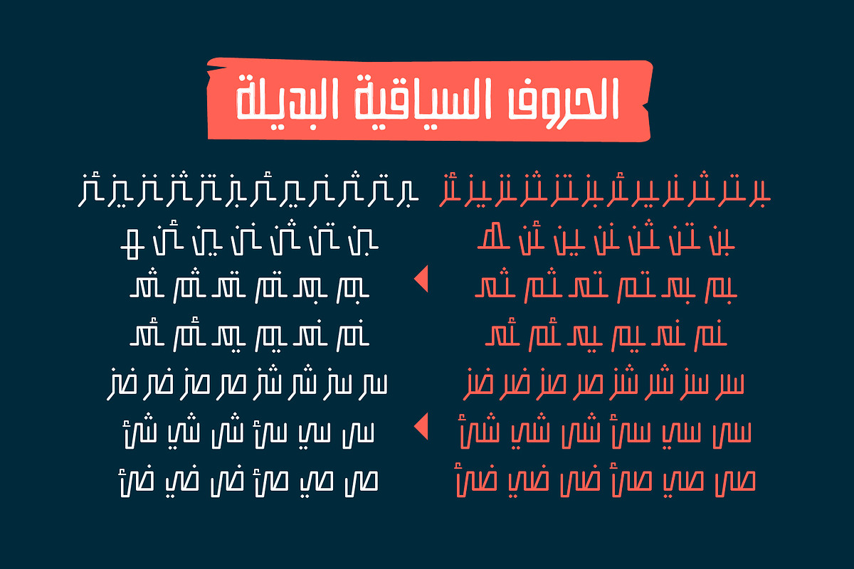Istitalah - Arabic Font, a Script Font by Mostafa El Abasiry (Photo 8 of 16)