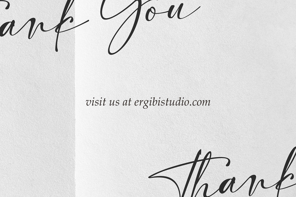 Callient - Modern Signature, a Script Font by ErgibiStudio (Photo 10 of 10)