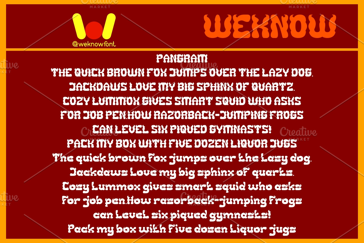 Dragon Monster font, a Font by weknow (Photo 6 of 8)
