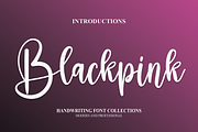 Blackpink | Script Font, a Script Font by Scratchones (Thumbnail 1 of 6)