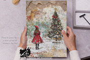 Shabby Lace Xmas Scrapbook Pages, a Seasonal Illustration by Digital Art Mahdiseño (Thumbnail 3 of 10)