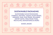 4x Packaging Icons Bundle (25% off), an Outline Icon by Made by Made (Thumbnail 14 of 22)