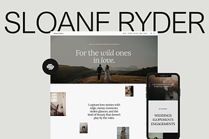 Squarespace Template Photographer