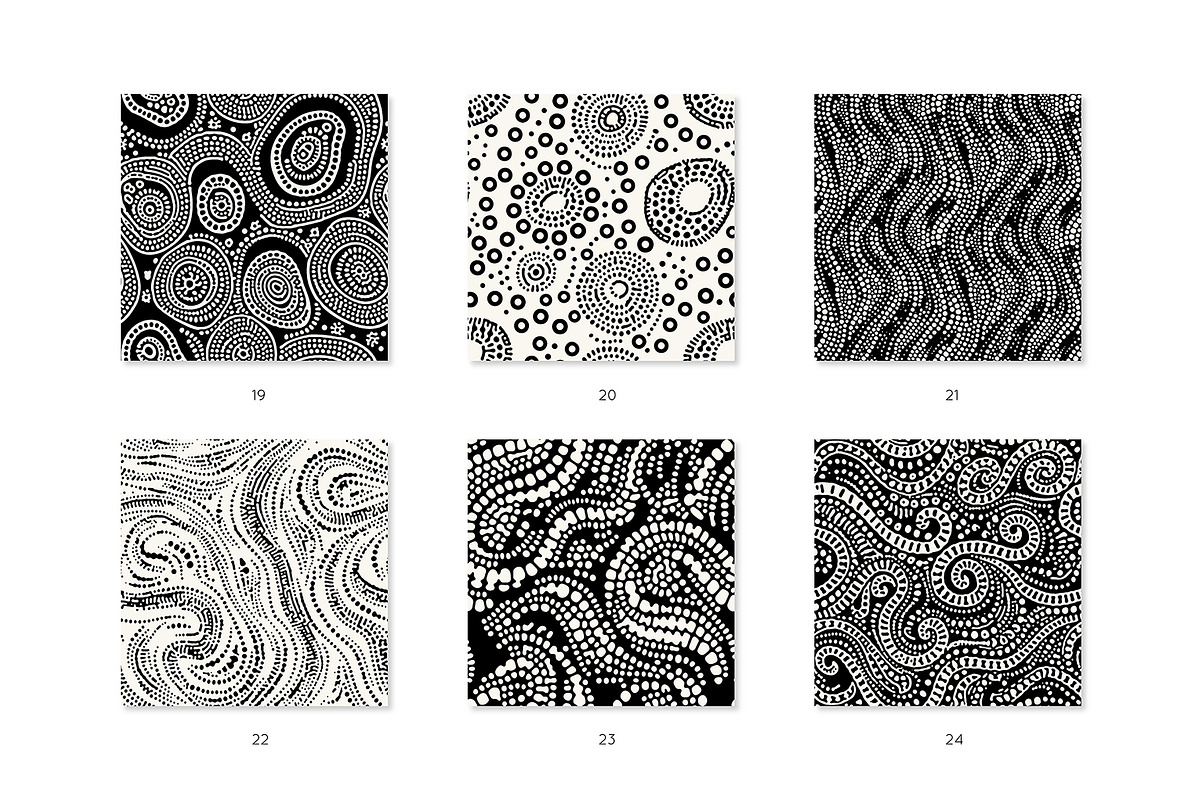 Australian Seamless Patterns Set, a Pattern Graphic by Curly_Pat (Photo 5 of 7)