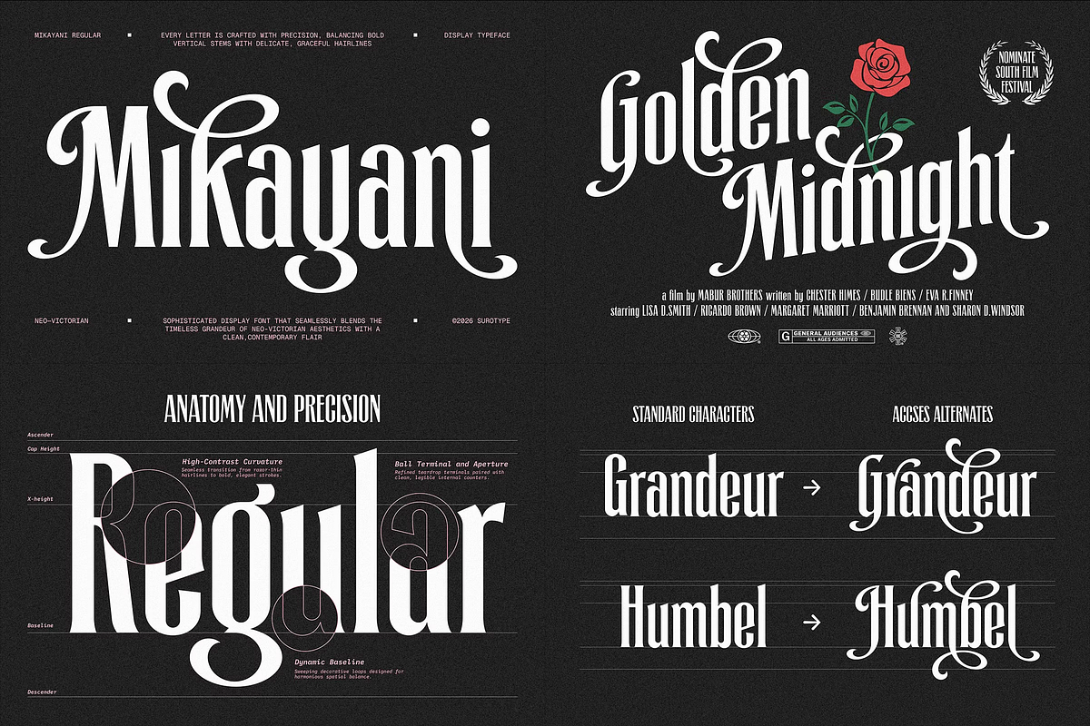 Font Bundle - Complete Collection, a Serif Font by A.Budianto (Photo 4 of 39)