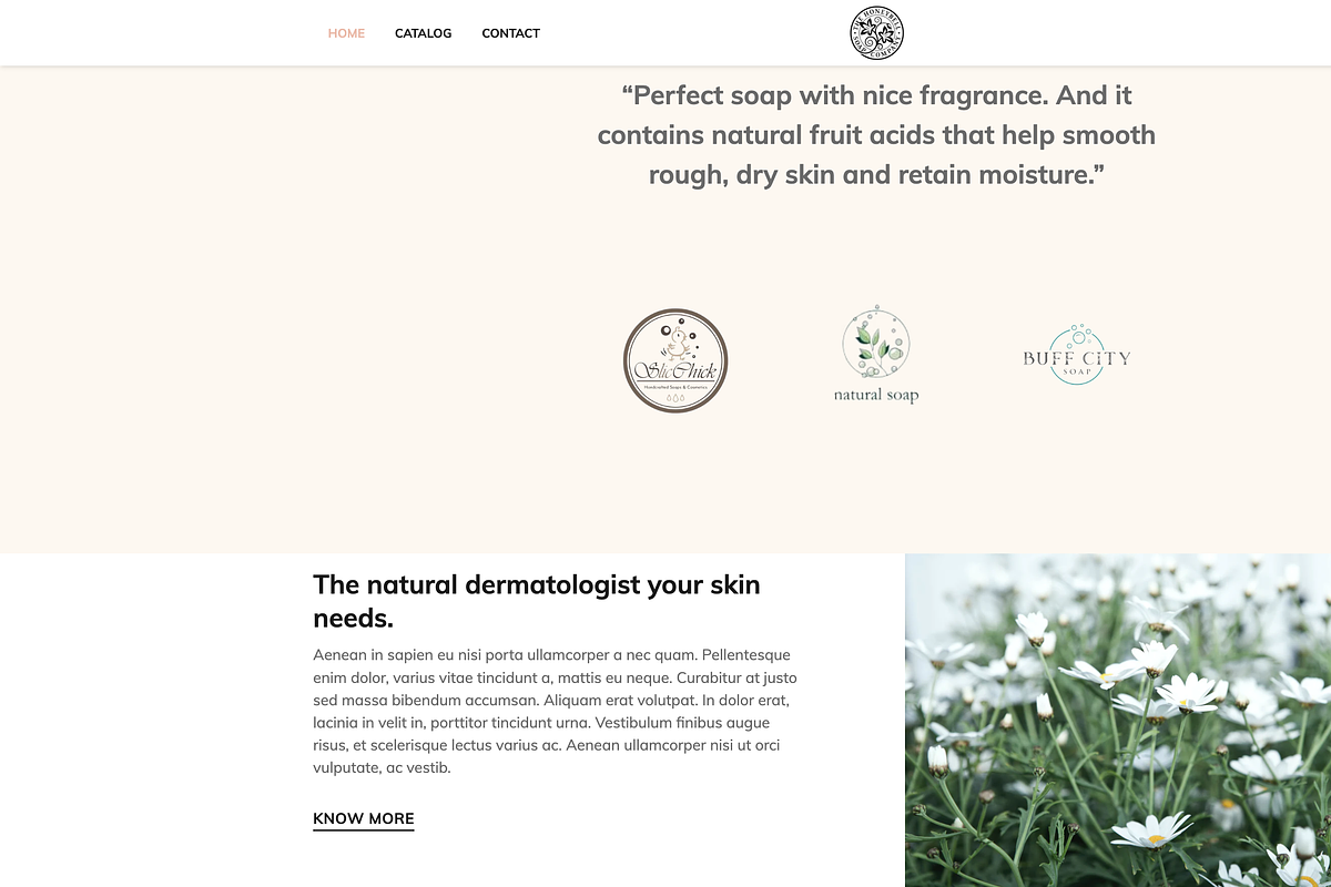 Shopify Candle Theme Light Blue, a Templates & Theme by Exclusive Themes (Photo 4 of 10)