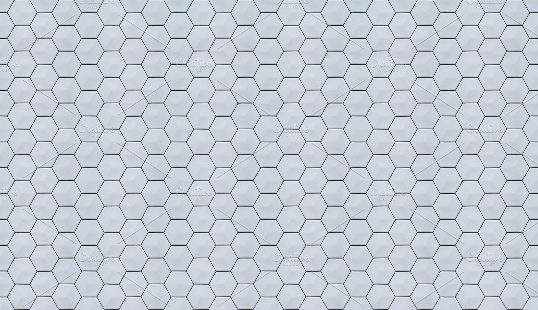 Hexagonal cells seamless texture containing mass, hexagonal, and cells, an Abstract Photo by ThreeDiCube