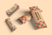 Pillow Box Packaging Mockup, a Packaging Mockup by Designbuys (Thumbnail 1 of 4)