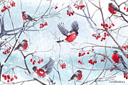 Watercolor winter story, an Illustration by YuliaBiser (Thumbnail 8 of 11)