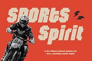 CS Caspian – Industrial Font, a Sans Serif Font by Craft Supply Co. (Thumbnail 6 of 8)