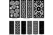 Black Lasercut Panel Bundle, a Graphic by Designer_Momina (Thumbnail 7 of 13)