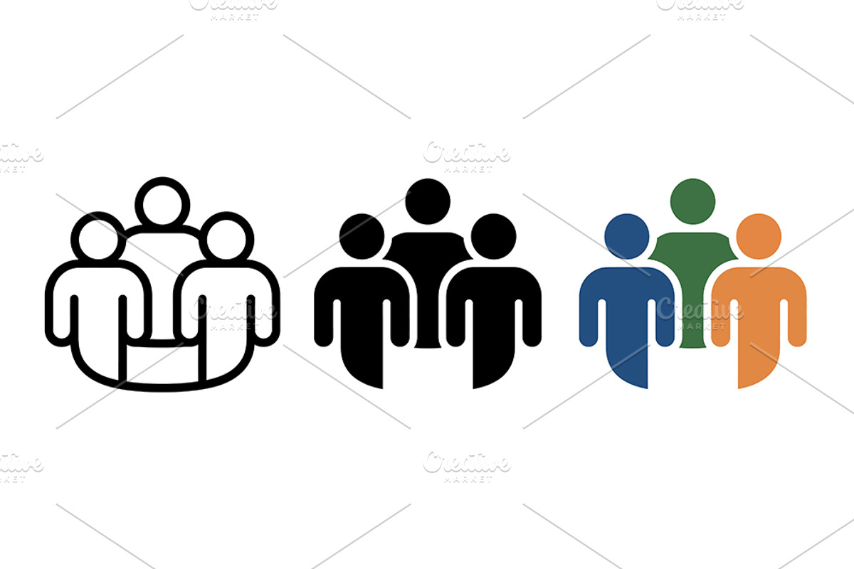 Teamwork Vector Icons, a Solid Icon by Artonix (Photo 2 of 2)