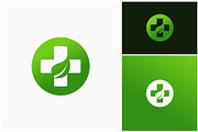 Medical Pharmacy Leaf Green Logo, a Branding & Logo Template by ika trisiana (Thumbnail 1 of 2)