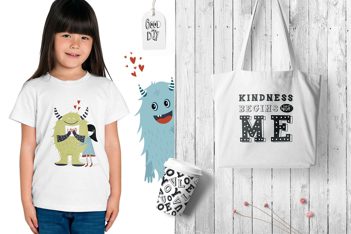 Kids and Monsters, an Animal Illustration by Oksana Stepova (Photo 2 of 11)