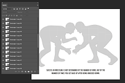 Male Wrestler Fighting collage, a Templates & Theme by AIW SOLUTIONS (Thumbnail 3 of 4)