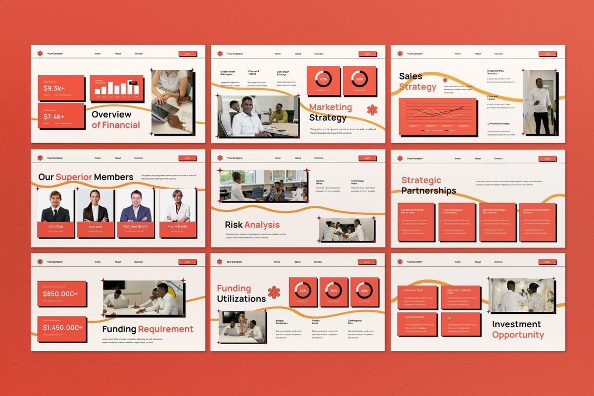 Pitch Deck Google Slide, a Presentation Template by graphicook (Photo 3 of 4)
