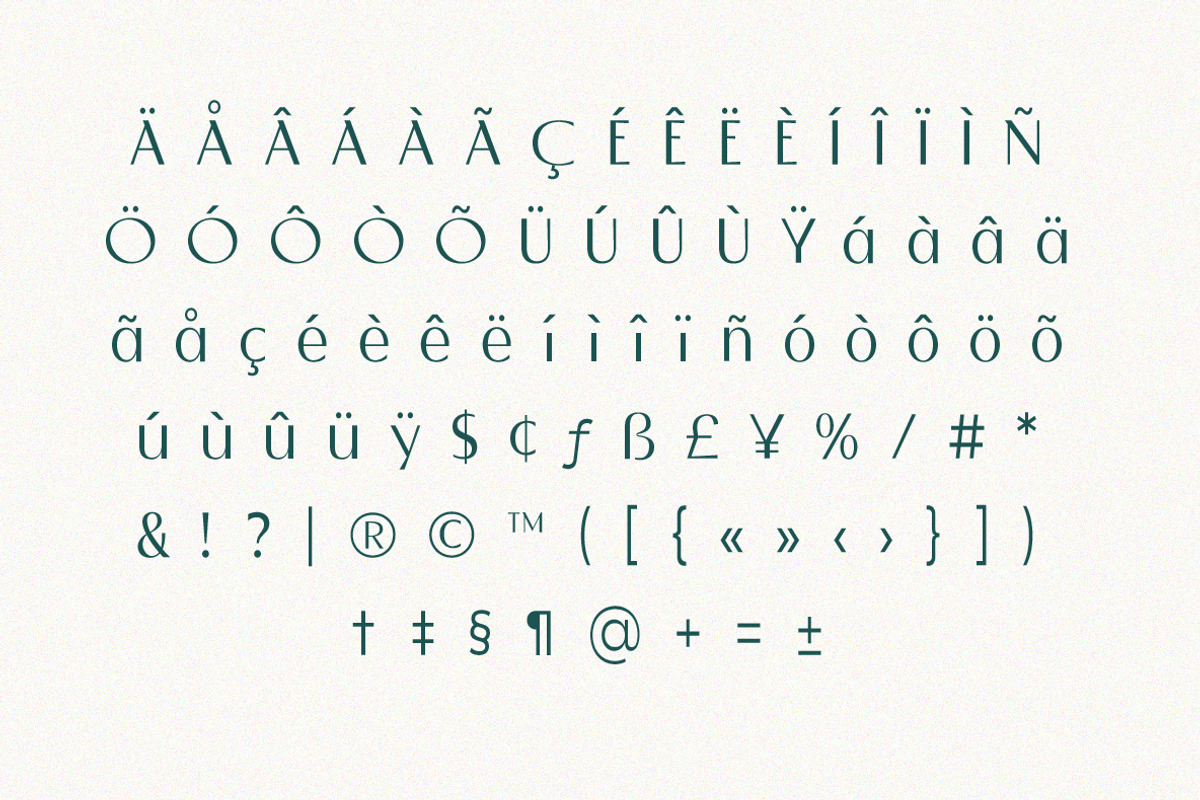 Derose Clean Modern Font, a Sans Serif Font by Yukita Creative (Photo 12 of 12)