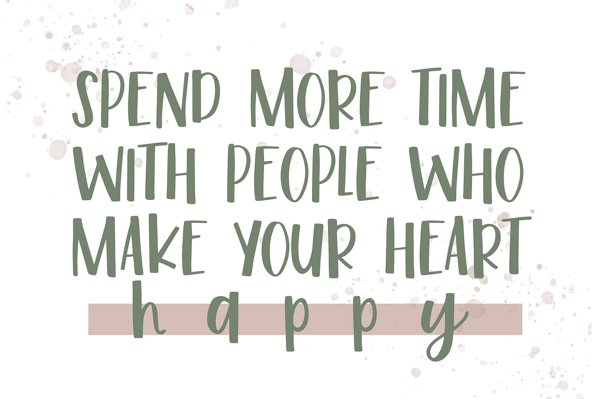 Daisy A Handwritten Font, a Sans Serif Font by Dansie Design (Photo 5 of 7)