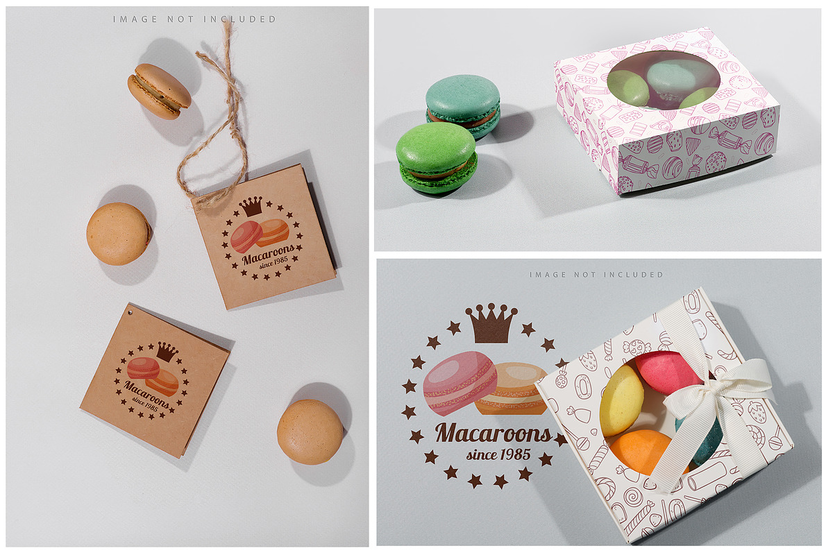 French Macarons  mockup, a Product Mockup by YuMyart (Photo 4 of 8)