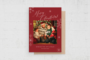 Christmas Greetings Card Template, a Stationery Template by BrandPacks (Thumbnail 3 of 4)