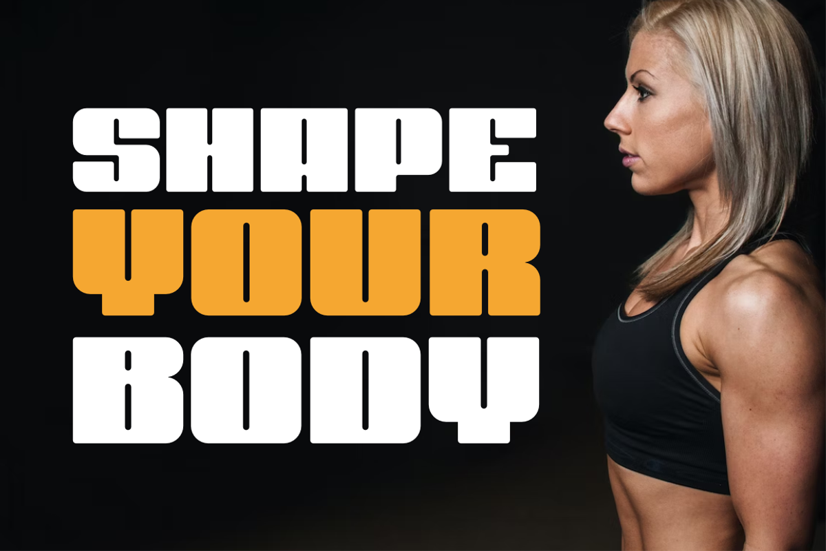 Sport Master Font, a Sans Serif Font by QR Design Studio (Photo 4 of 12)