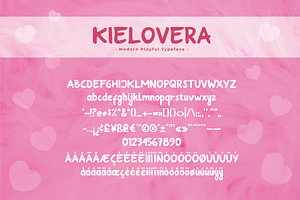 Kielovera Natural Handwriting Font