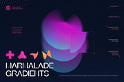 Marmalade Abstract Gradients & Shape, a Texture Graphic by Milka (Thumbnail 1 of 8)