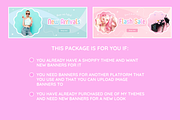 Shop Banner Templates - Pastel, a Shopify Template by SunshineStudioBoutique (Thumbnail 5 of 9)