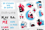 Fairytale Time - Clipart Collection, a Decorative Illustration by Velliniki (Thumbnail 5 of 8)