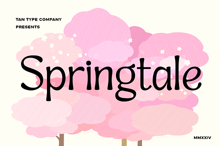 TAN - SPRINGTALE, a Serif Font by TanType