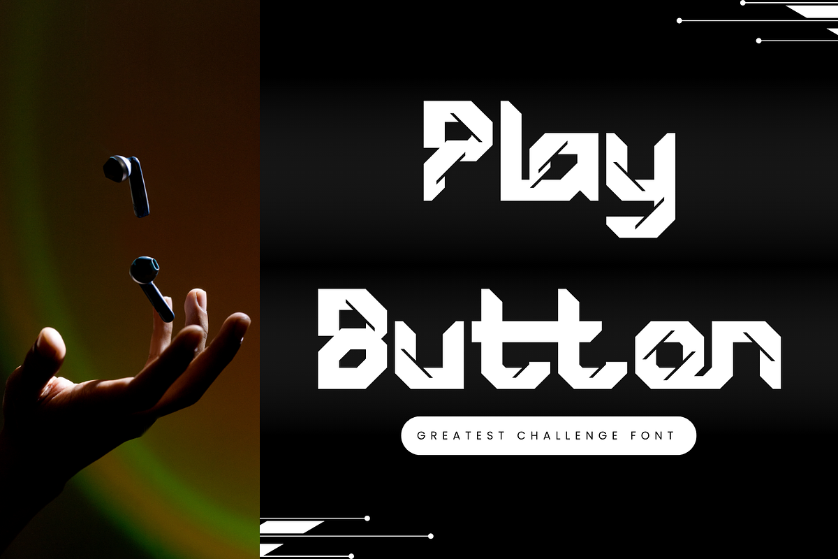 Greatest Challenge - Tech Font, a Sans Serif Font by 177Studio (Photo 4 of 5)
