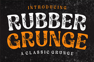 Rubber Grunge - Vintage Distressed