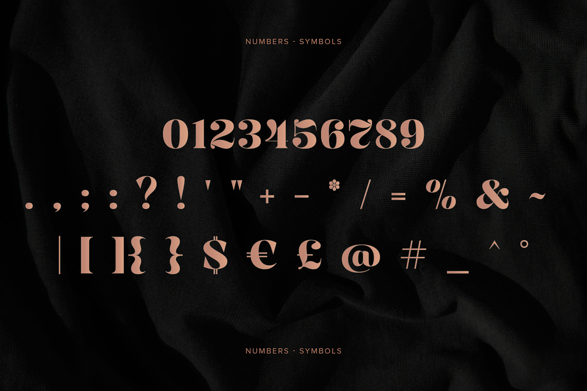 Luminous Luxury Serif Font, a Serif Font by Wencory (Photo 3 of 4)