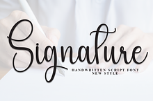 Signature | Script Font