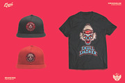 Skull Smoker Logo Template, a Branding & Logo Template by Kreasi Malam (Thumbnail 11 of 11)