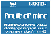 Fruit of life font, a Font by weknow (Thumbnail 3 of 8)