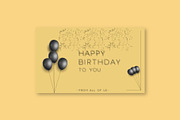 happy birthday set, a Card Template by designbydi (Thumbnail 5 of 7)
