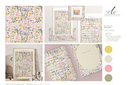 Whimsical Bridgerton Fleur, a Pattern Graphic by slowlivecreate (Thumbnail 6 of 7)
