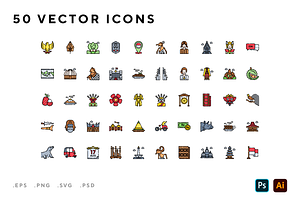 Indonesia icons, an Icon by Wencory