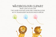 Lion Cub, Jungle nursery animal, an Animal Illustration by CommercialCliparts (Thumbnail 2 of 3)