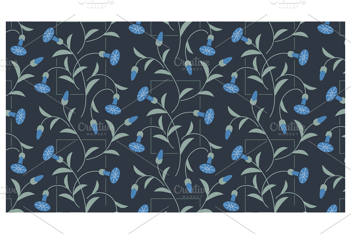 Beautiful floral vines, a Decorative Illustration by Creative Backgrounds
